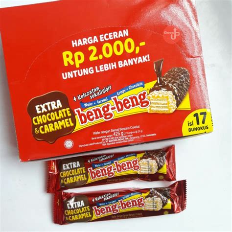 Jual Beng Beng Wafer Cokelat Caramel Crispy Chocolate G Ecer