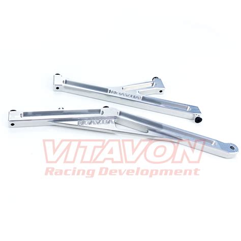Vitavonvitavon Cnc Alu7075 Chassis Support Set Frontandrear For Losi