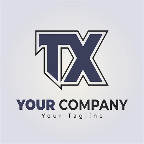 Premium Vector Tx Logo Template