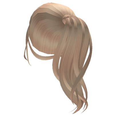 Blonde Flowy Cute Preppy Ponytail Roblox Item Rolimon S