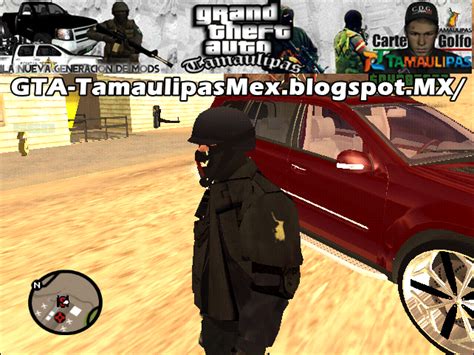 GTA Tamaulipas La Nueva Generación de Mods Skins del Cartel del Golfo