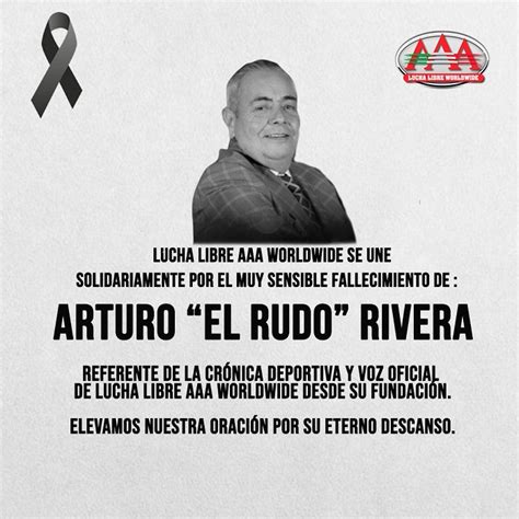 Quién fue Arturo El Rudo Rivera narrador de lucha libre