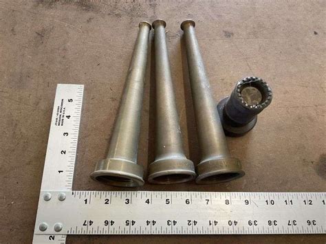 Brass Fire Nozzles Legacy Auction Company