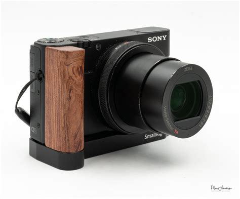 Sony Alpha Blog SmallRig L Shape Wooden Grip For Sony RX100 III IV V