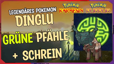 Legendäres Pokemon Dinglu Guide Fundort Aller Lila Pfähle Schrein