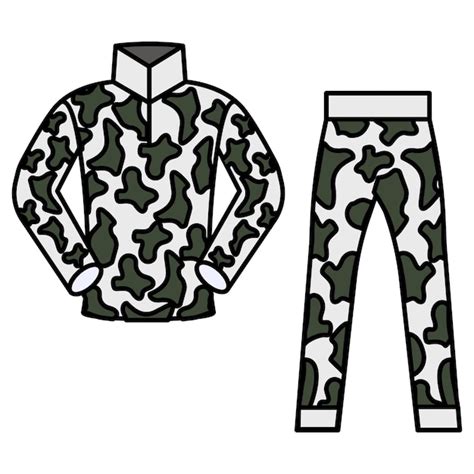 Premium Vector Paintball Cow Print Combat Suit Concept Mens