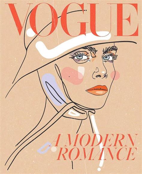 A Woman With A Hat On Her Head Is Featured In The Cover Of A Magazine