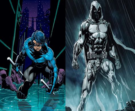 BattleWorld Fight 828 Nightwing Vs Moon Knight Comics Amino