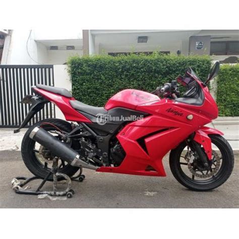 Motor Kawasaki Ninja 250 R Karbu 2 Silinder 2009 Bekas Surat Lengkap Di