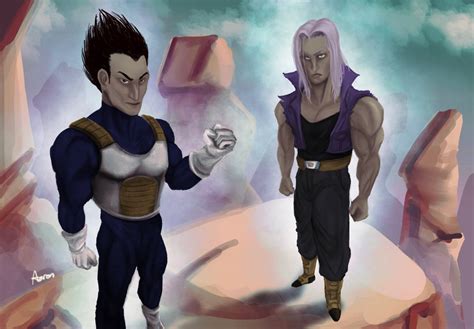 Vegeta and Trunks by aaronleyva on DeviantArt