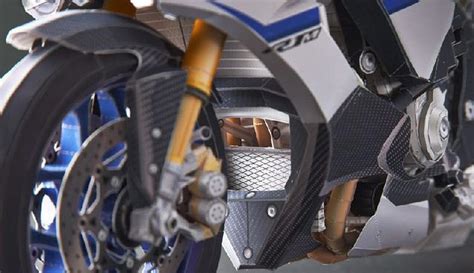 Ultra Realistic Yamaha Yzf R Papercraft Photo Otosia