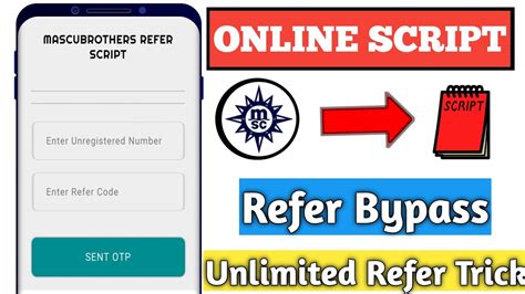 New App Refer Script Unlimited Refer Trick Signup Bonus Rs