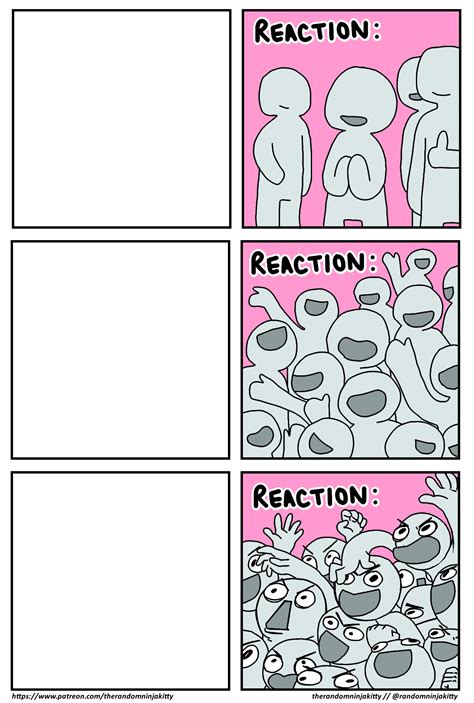 Reaction Meme Template