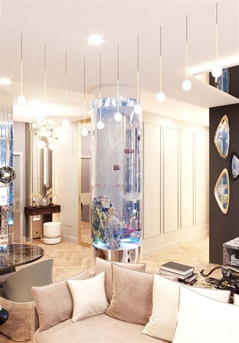 54 Modelos de Aquário na Decoração para Você se inspirar | Design, Home ...