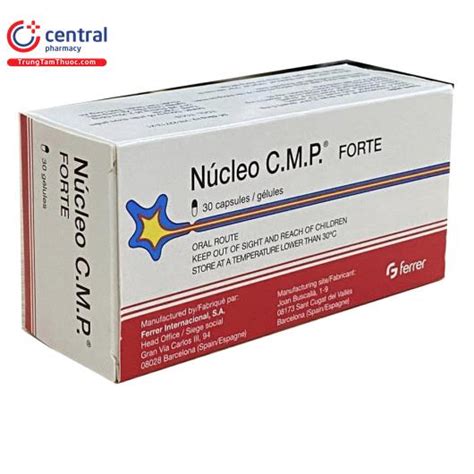 Thuốc Nucleo C M P Forte viên công dụng liều dùng chống chỉ định