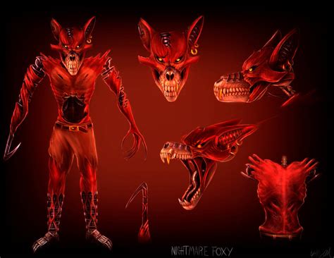 Nightmare Foxy Concept By Thewebsurfer97 On Deviantart