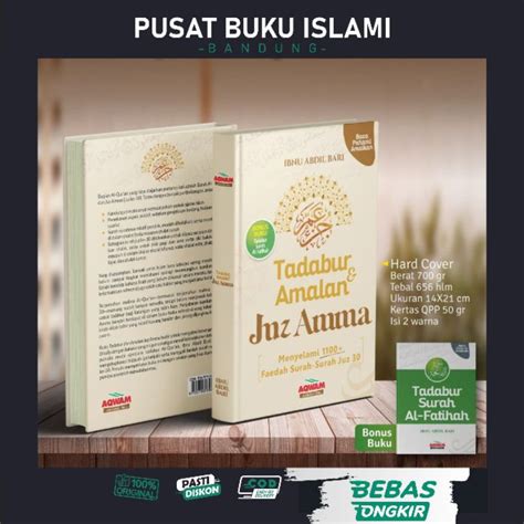 Jual Tadabbur Dan Amalan Juz Amma Al Quran Juz 30 Shopee Indonesia