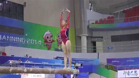 Kyla Ross Balance Beam 2014 World Championships Podium Training