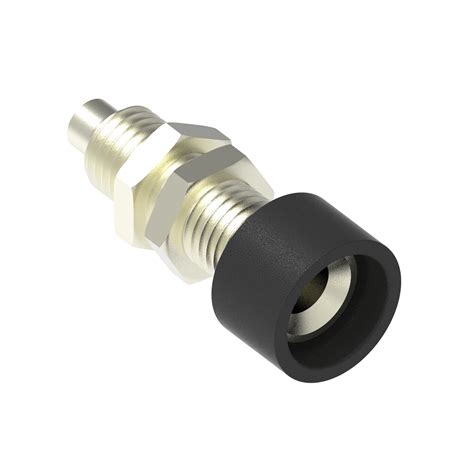 Ø4mm socket with color ring Ø2mm hole terminal M6 Threaded stud and