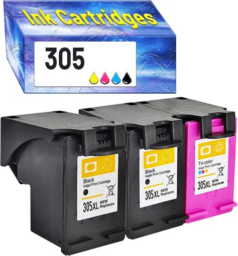 305 Ink Cartridges Replacement For Hp 305xlcompatible With Deskjet 2710 2720 4110