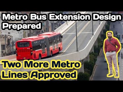 Metro Bus Extension Design Prepared Shahdara To Kala Shah Kaku