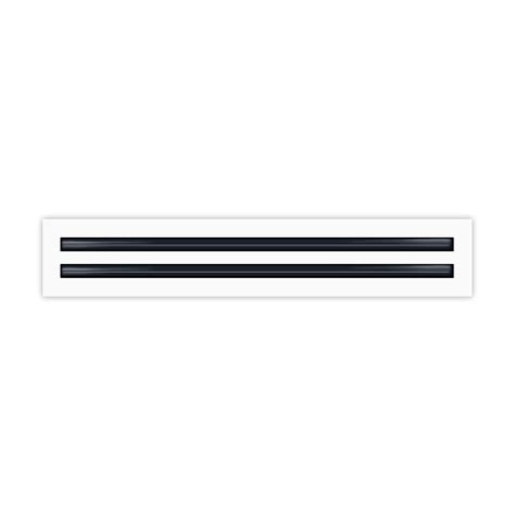 Buy 24 Linear Slot Diffuser 2 Slot Double Slot White Decorative