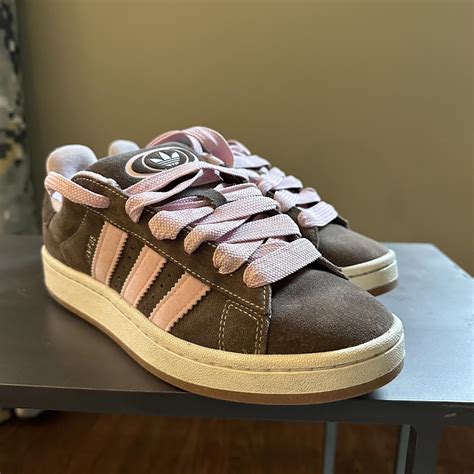 ADIDAS ORIGINALS CAMPUS 00s PINK AND BROWN These Depop