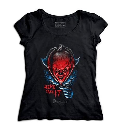 Camiseta Feminina It A Coisa Filme De Terror Palha O Elo