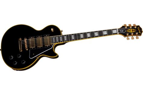 Epiphone Joe Bonamassa Black Beauty Les Paul Custom Outfit Ebony Gino Guitars