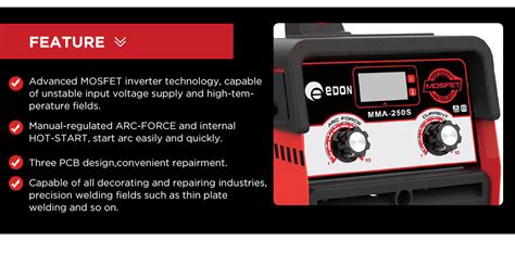 Edon Welding Machine [ MMA-250S ] - New Quality Ware