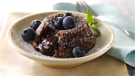 Chocolate Hazelnut Lava Cakes Recipe BettyCrocker