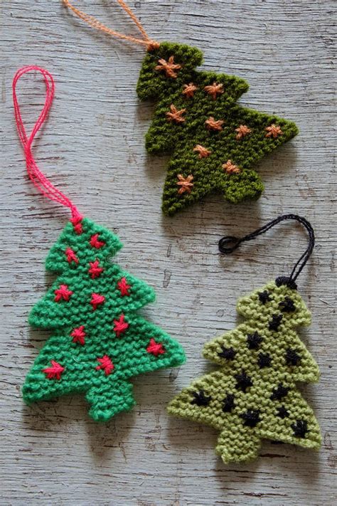 Knitted Xmas Tree Christmas Trees Stock Image Image Of Knitted