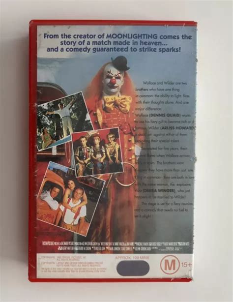 WILDER NAPALM VHS Columbia Tristar Big Box Ex Rental Video Tape 1993