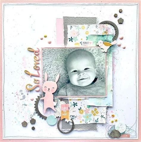 So Loved Scrapbook Layout Project Idea Scrapbook Boy