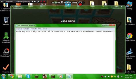 Minecraft Tutorial Como Hacer Una Mesa De Encantamientos Youtube