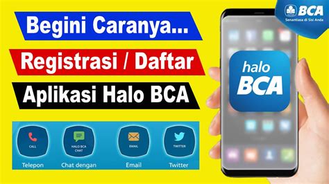 Cara Registrasi Aplikasi Halo Bca Lewat Hp Youtube