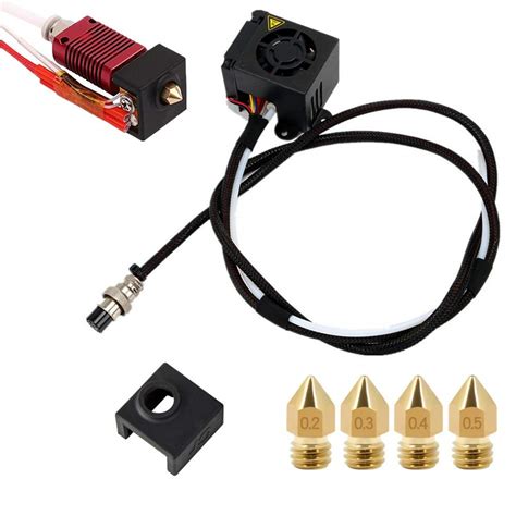 Cr 10s 3d Printers Original Replacement Parts Accessories Full Assemble Mk8 Extruder Hot End