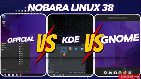 Nobara 38 Official VS GNOME VS KDE RAM Consumption YouTube