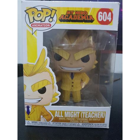 Funko Pop All Might Teacher Shopee Brasil
