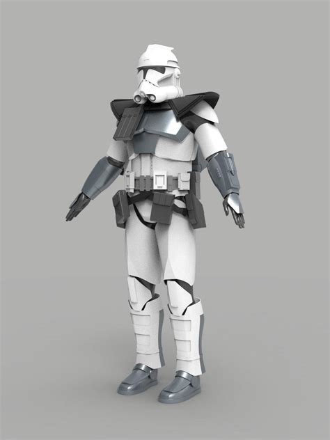 Arc Trooper Phase Ii Armor Stl Nikko Industries