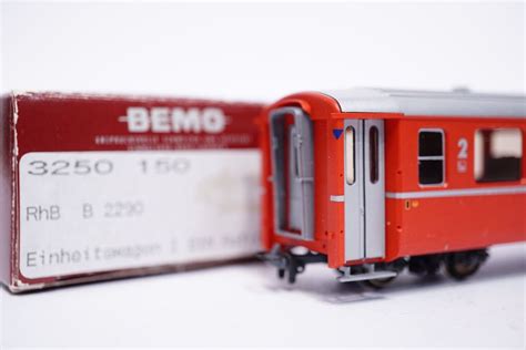 4 Bemo 3250 150 RhB B 2290 EW I Rot Stn Refit Kaufen Auf Ricardo