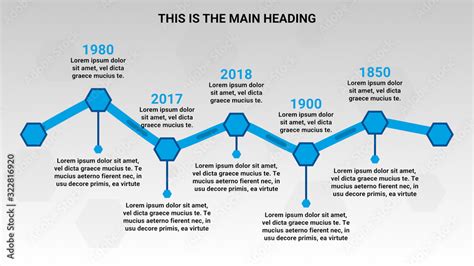 Animated Timeline Chart 2 Stock Template | Adobe Stock