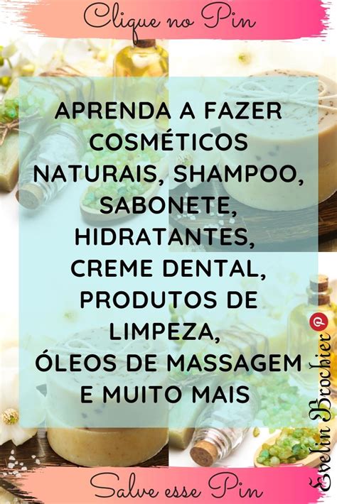 Cosm Ticos Naturais Receitas Testando Produtos Cosmeticos