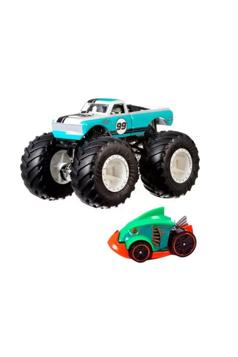 HOT WHEELS Monster Trucks 1 64 Purcc Muscle Piran Ahh Oyuncak Araba Ikili Set Fiyatı