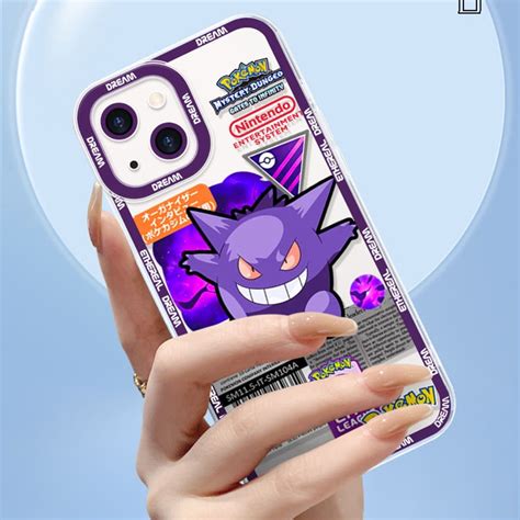 Funda De Silicona Suave Pokemon Gengar Xiaomi 11 Lite 5G NE 11T Pro