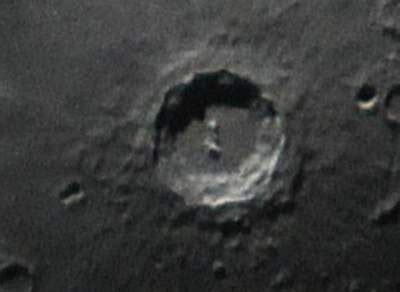 Andolfato's Astrofotography: Photo of Crater Copernicus on the Moon