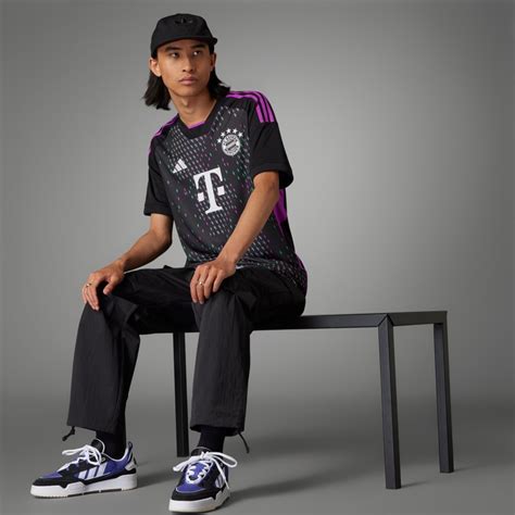 Adidas Fc Bayern 2324 Away Jersey Black Adidas Lk