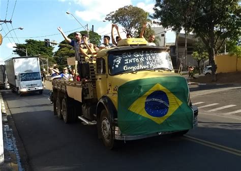 Caminhoneiros Fazem Carreata Em Itapira Itapira News