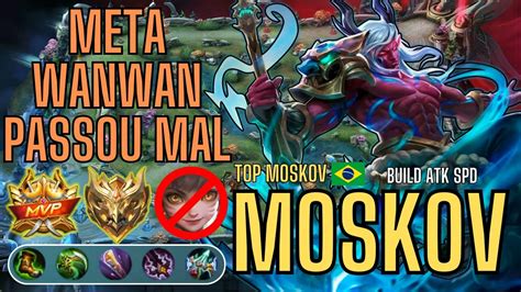 TOP MOSKOV BRASIL VS META WANWAN MPV MLBB YouTube