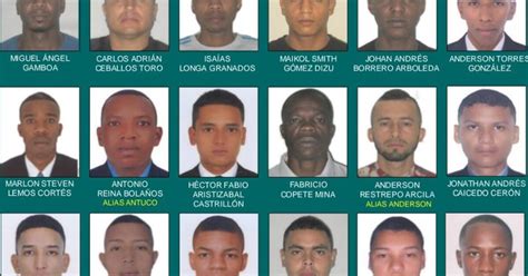 Policía De Cali Publicó El Cartel De Los 22 Asesinos Más Buscados